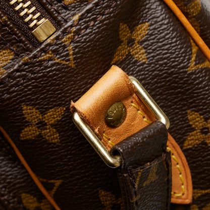 Louis Vuitton Monogram Nile Shoulder Bag M45244 Brown Pvc Leather
