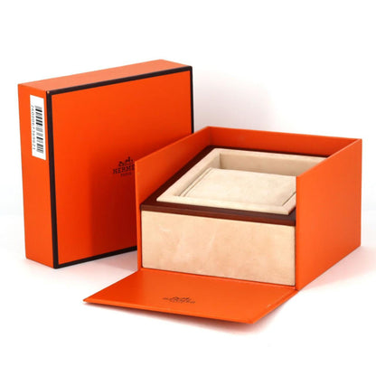 Herms Cape Cod Tonneau Double Tour Ct1.710 Stainless Steel Quartz Watch