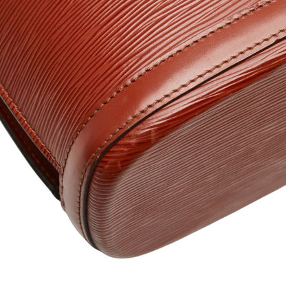 Louis Vuitton Epi Lussac Tote/Shoulder Bag M52283 Kenya Brown Leather