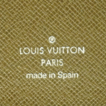 Louis Vuitton Taiga Porto Biermonie Zip Wallet M30678 Grizzly