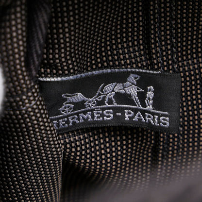 Hermes Air Line Mm Tote Bag Gray Canvas