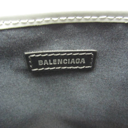 Balenciaga Navy Cabas M 581292 Women'S Leather