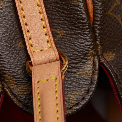Louis Vuitton Monogram Recital Handbag M51900 Brown Pvc Leather