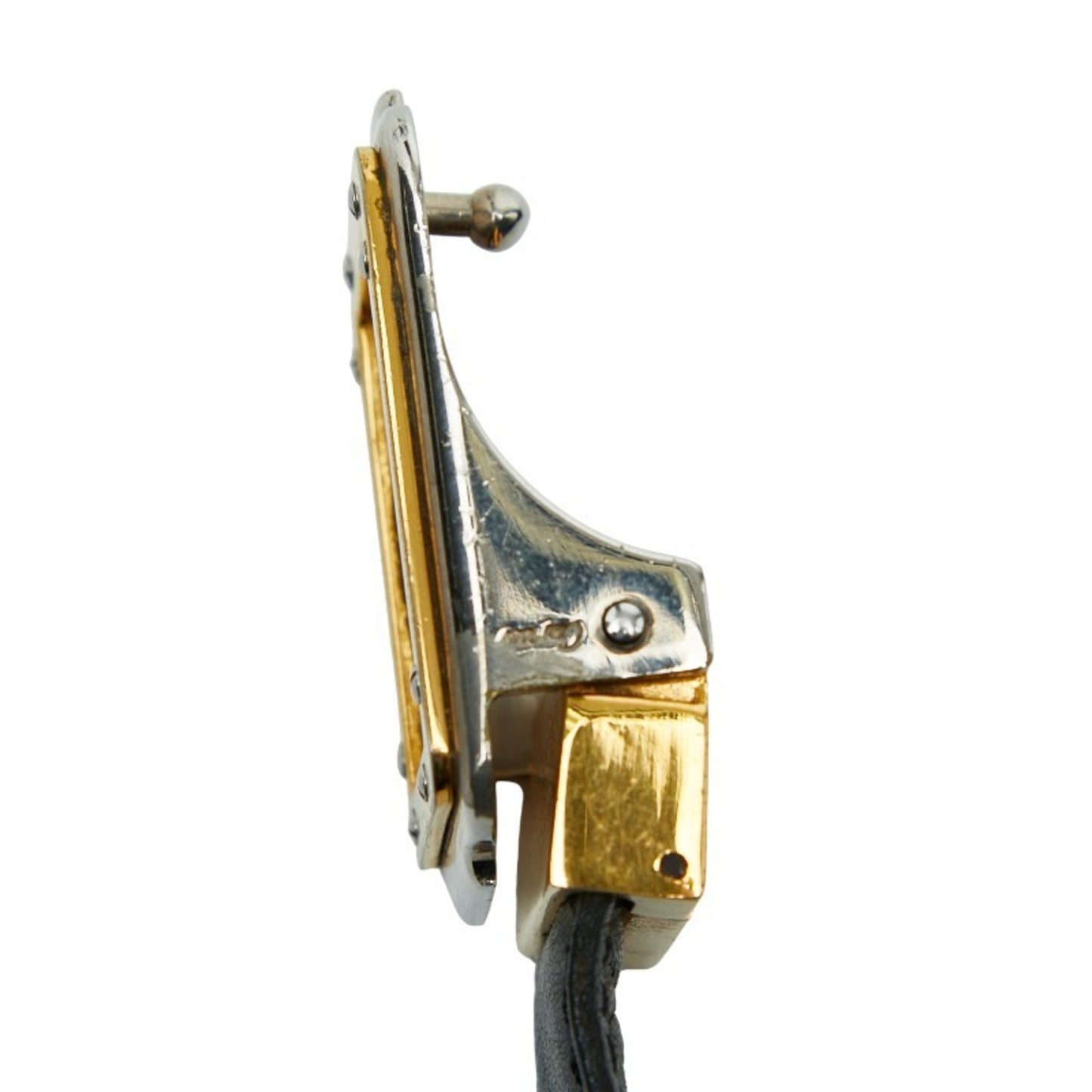 Cartier Santos Belt Black Leather