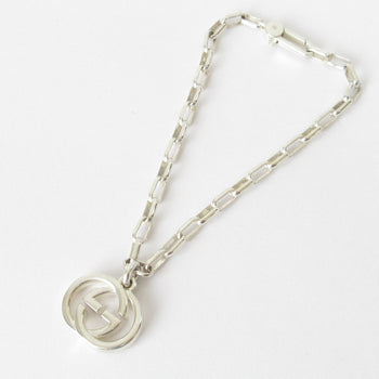 Gucci Gg Interlocking Chain Bracelet In Sv925