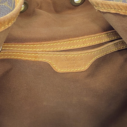 Louis Vuitton Monogram Montsouris Gm Backpack M51135 Brown