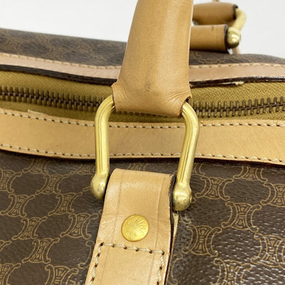 Celine Boston Bag Macadam Brown