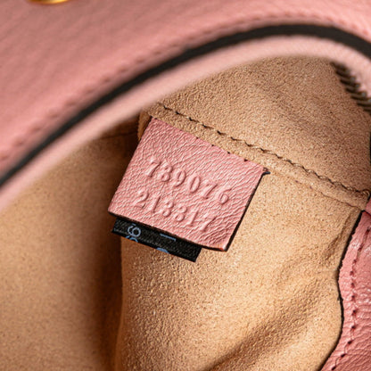 Gucci Gg Marmont Aphrodite Shoulder Bag 739076 Pink Leather