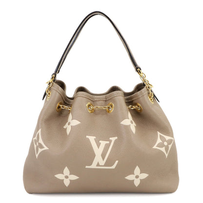 Louis Vuitton Two-Tone Monogram Empreinte Lv Bundle 2-Way Handbag/Shoulder Bag In Leather