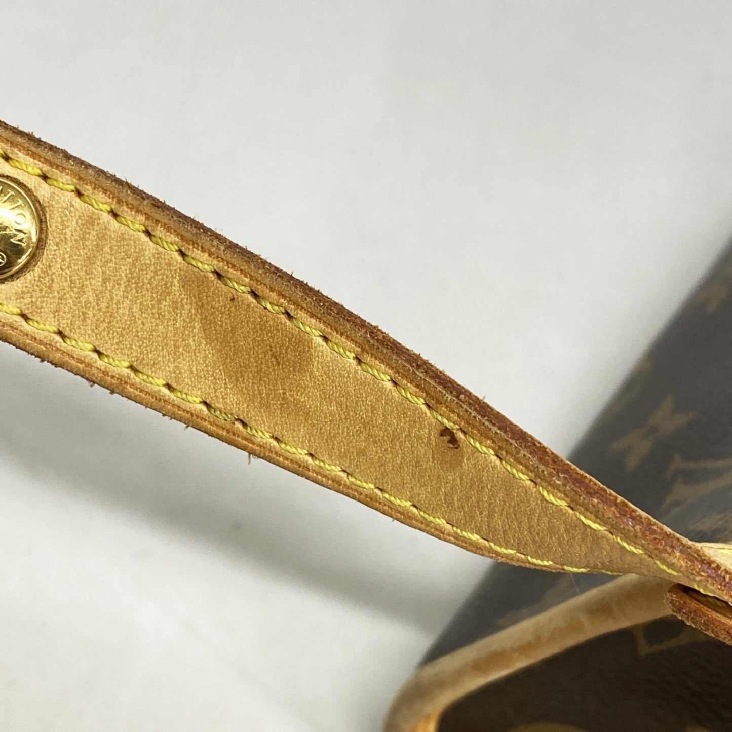 Louis Vuitton Monogram Popincourron Shoulder Bag M40008 Brown