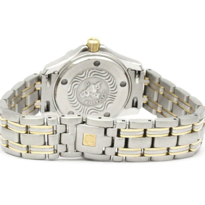 Omega Seamaster Professional 300M 18K Gold Steel Watch 2382.80 Polished