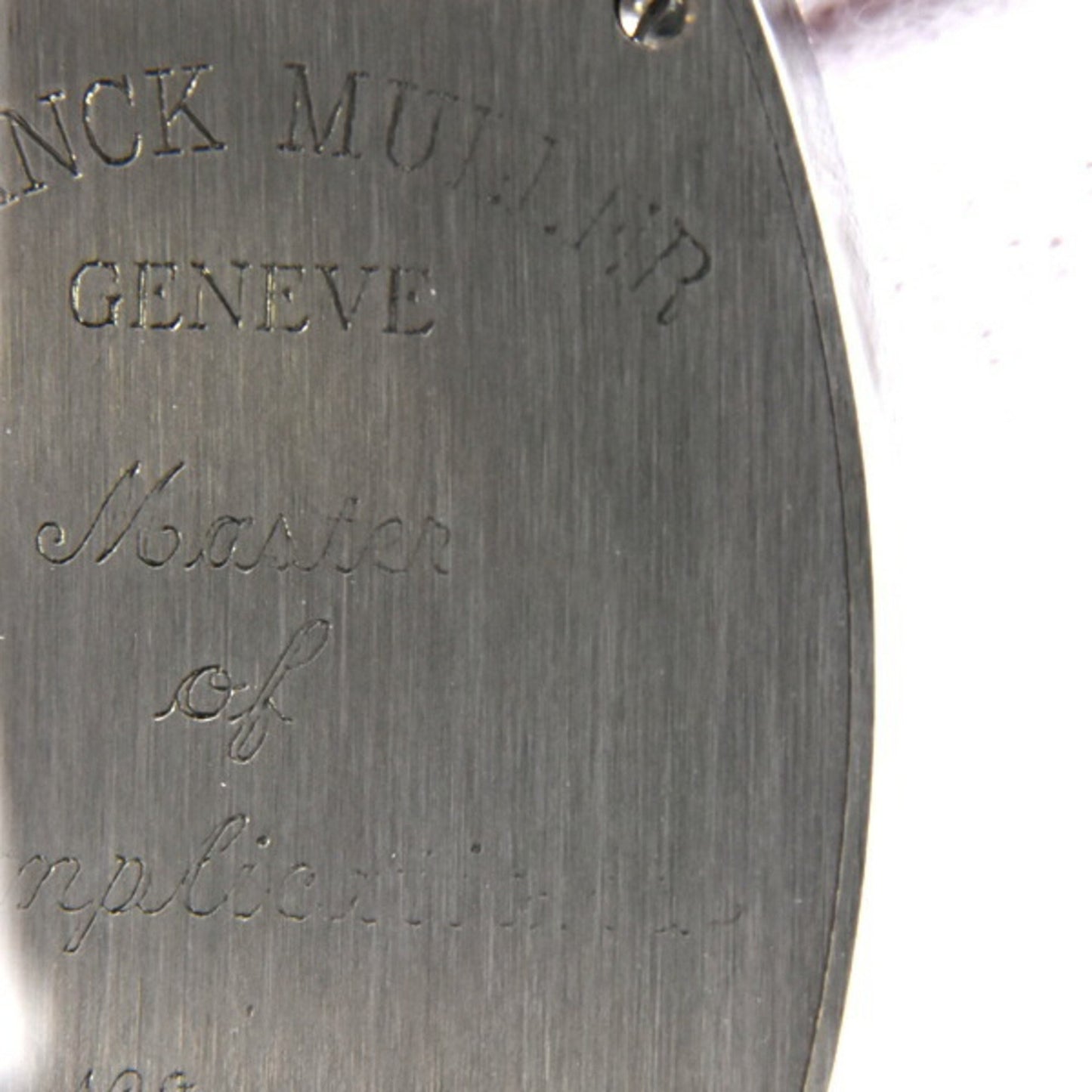 Franck Muller Women'S Tonneau Curvex Battery-Operated Watch With Pink Guilloche Design