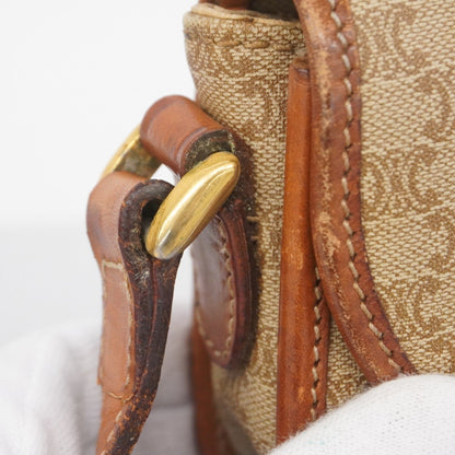 Celine Shoulder Bag Macadam Brown