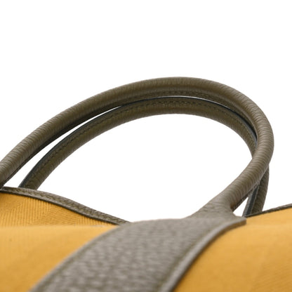 Hermes Garden Party Tpm Vert Veronnaise/Yellow Y Stamp (Circa 2020)