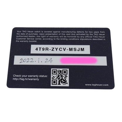 Tag Heuer Carrera Cv2A1R Ba0799 Men'S Watch