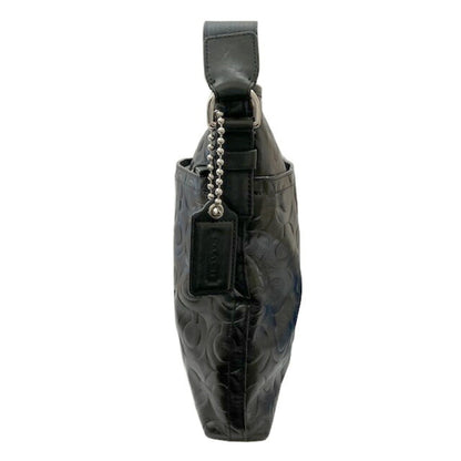 Coach Shoulder Bag 70248 Black Leather