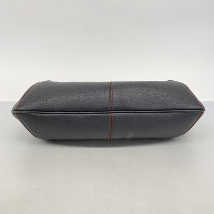 Salvatore Ferragamo Handbag In Black Leather