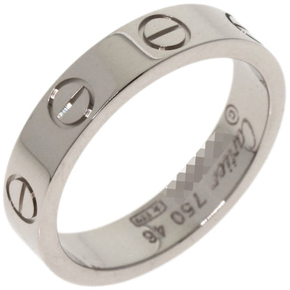 Cartier Mini Love Ring #46 18K White Gold