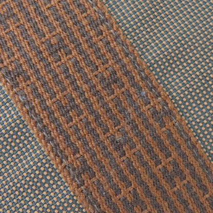 Hermes Handbag Tote Pm Air Line Old Metal Fittings Brown Canvas