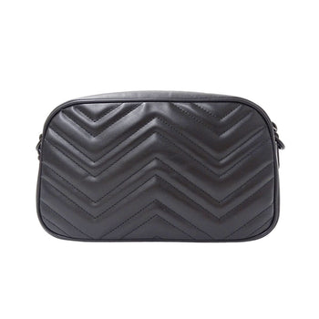 Gucci Gg Marmont Small Camera Bag In Black
