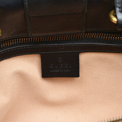 Gucci Gg Marmont Quilted 2Way Bag Handbag Black 448054 Bp