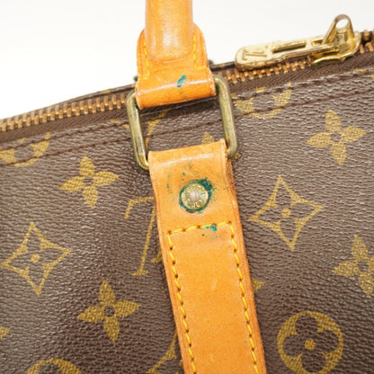 Louis Vuitton Monogram Keepall 55 Boston Bag M41424 Brown