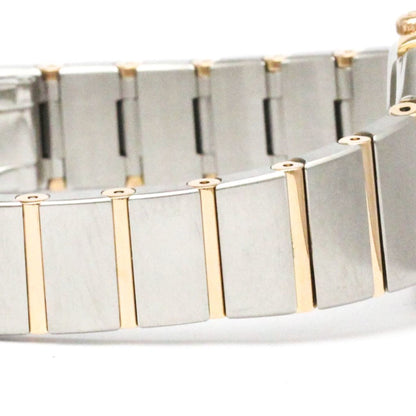 Omega Constellation Brush 18K Rose Gold Steel Watch 123.25.24.60.05.002 Polished