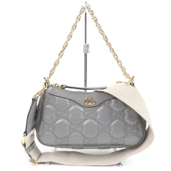 Gucci 735049 Gg Matelasse Leather 2-Way Handbag/Shoulder Bag