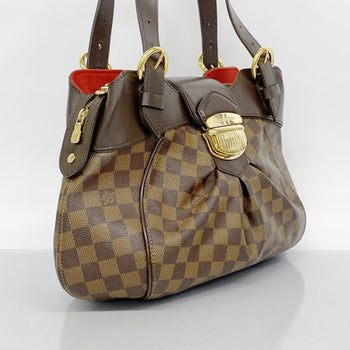 Louis Vuitton Damier Sistine Mm Tote Bag N41541 Ebene