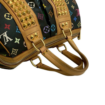 Louis Vuitton Courtney Mm Monogram Multicolor Leather 2-Way Handbag/Shoulder Bag