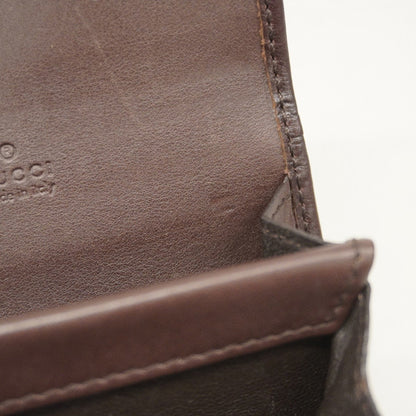 Gucci Wallet/Coin Case Guccissima 120964 Light Brown Leather