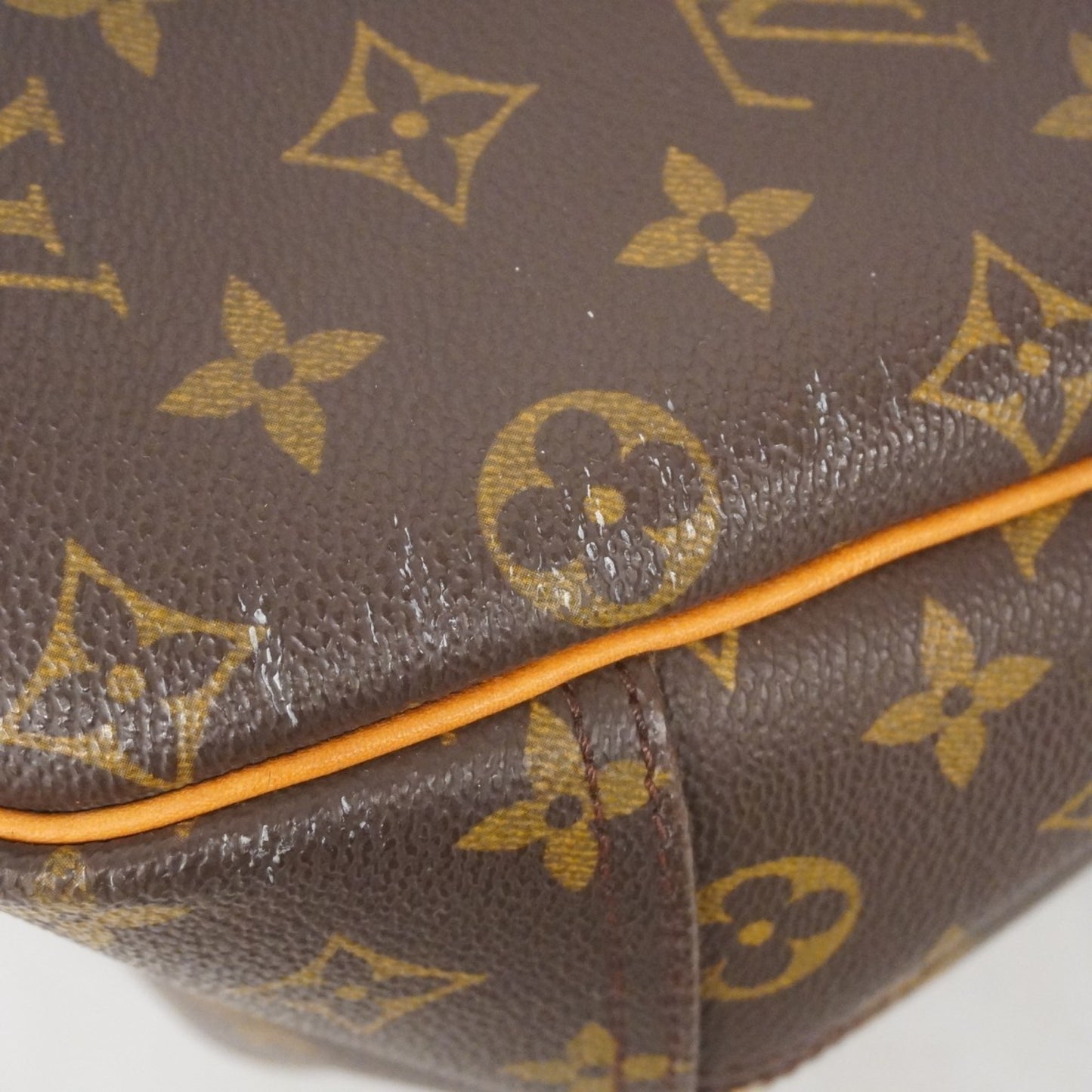 Louis Vuitton Monogram Deauville Handbag M47270 Brown