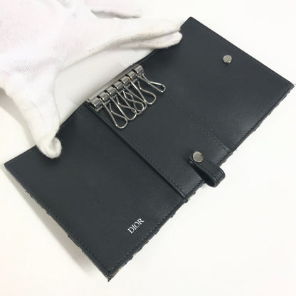 Christian Dior Dior Logo Oblique 6-Ring Key Case