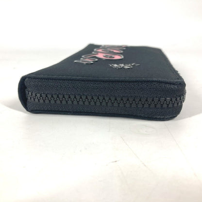 Christian Dior Dior Kaws Collaboration Round Long Wallet Nylon