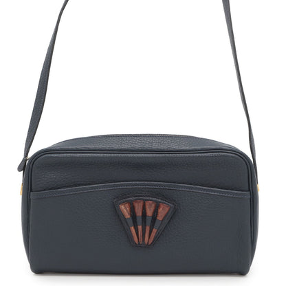 Hermes Shoulder Bag Golf Tee Motif Navy Fjord O Engraved
