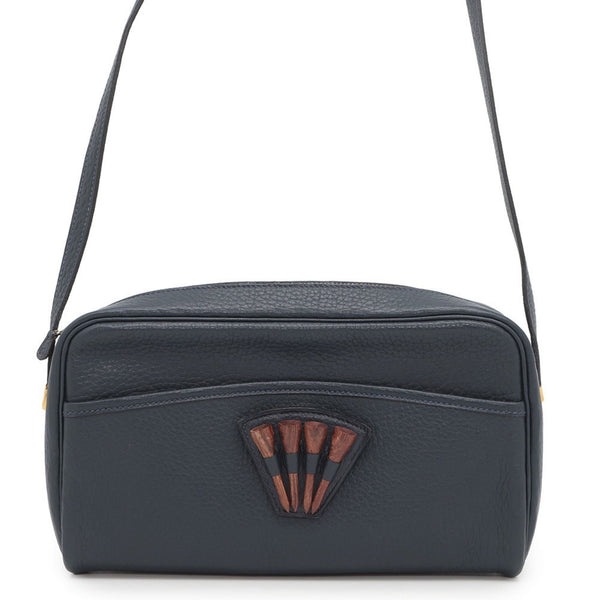 Hermes Shoulder Bag Golf Tee Motif Navy Fjord O Engraved