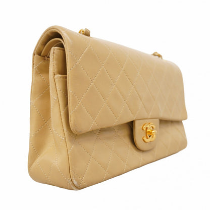 Chanel Matelasse Shoulder Bag With Double Flap And Chain