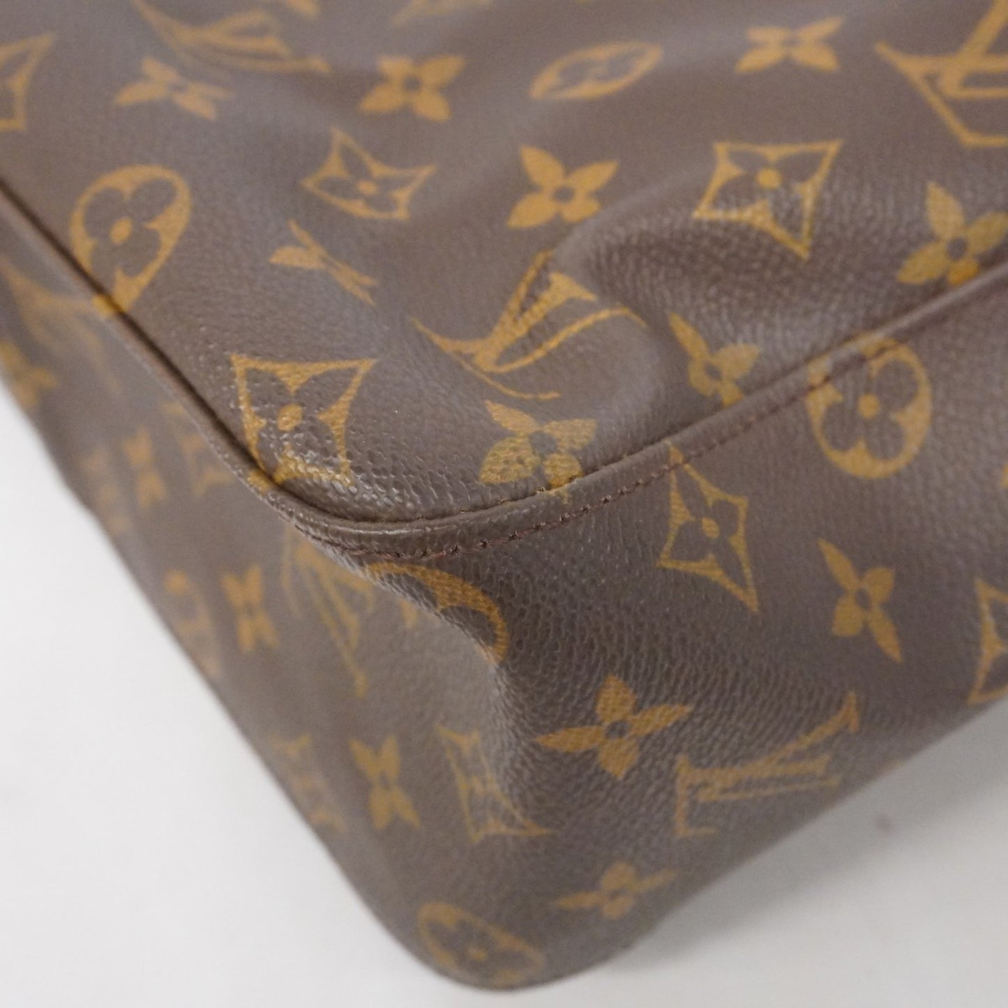 Louis Vuitton Monogram Looping Gm Shoulder Bag M51145 Brown