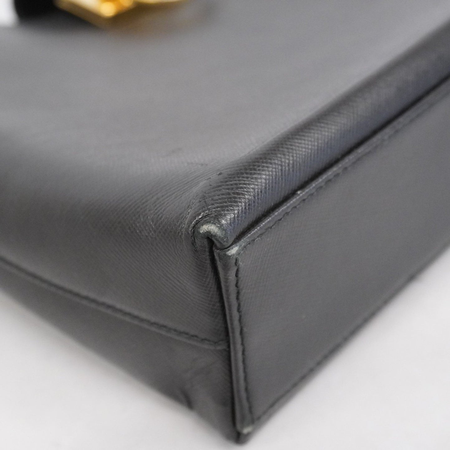 Salvatore Ferragamo Gancini Leather Shoulder Bag