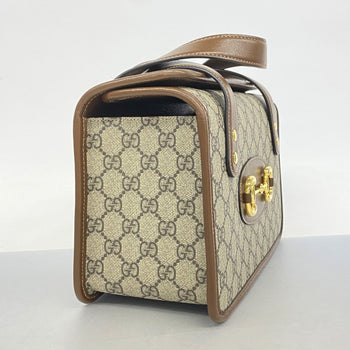 Gucci Horsebit Handbag 627323 Brown
