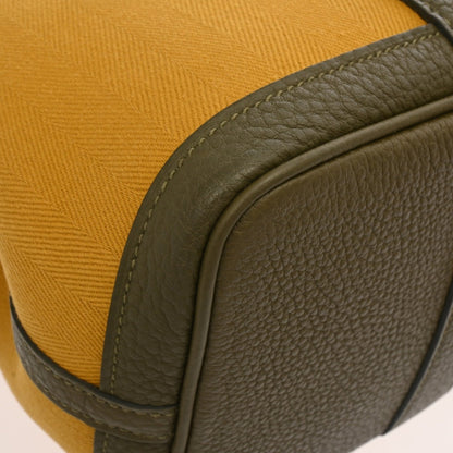 Hermes Garden Party Tpm Vert Veronnaise/Yellow Y Stamp (Circa 2020)