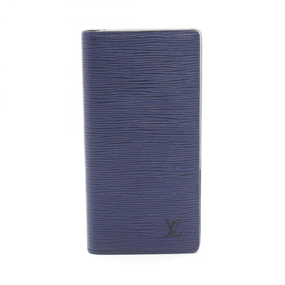 Louis Vuitton Portefeuille Brazza Bifold Long Wallet In Leather And Coated Canvas With Monogram