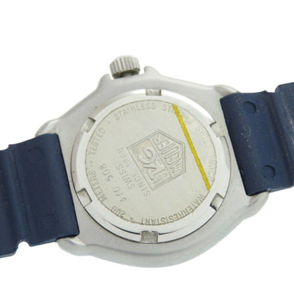 Tag Heuer Formula 1 370.508 Stainless Steel Rubber Navy Quartz Wristwatch 1911 Heuer