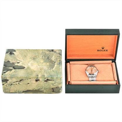 Rolex Rolex 6694 Oysterdate Precision 22***** (Circa 1967) Hand-Wound Silver Dial