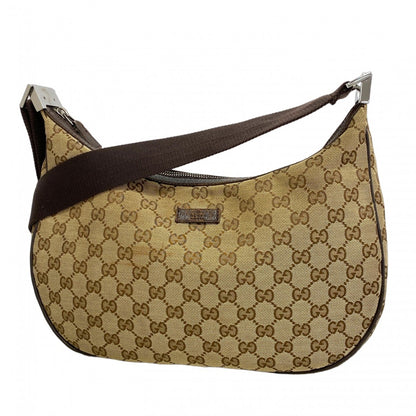 Gucci Gg Canvas Shoulder Bag 1227901 Brown