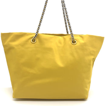 Tory Burch Ella Chain Tote In Yellow Nylon