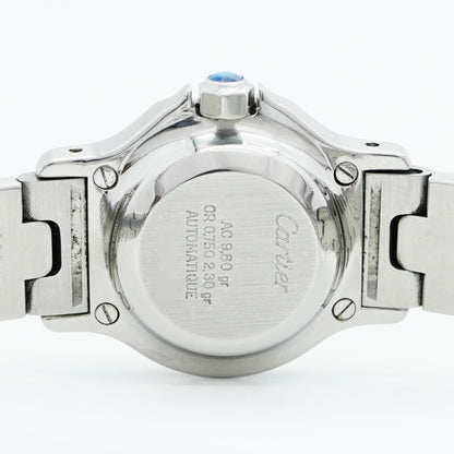 Cartier Santos Octagon White Dial Watch