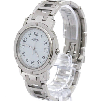 Hermes Clipper Stainless Steel Quartz