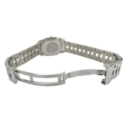 Herms Rally Quartz Qz Stainless Steel Watch