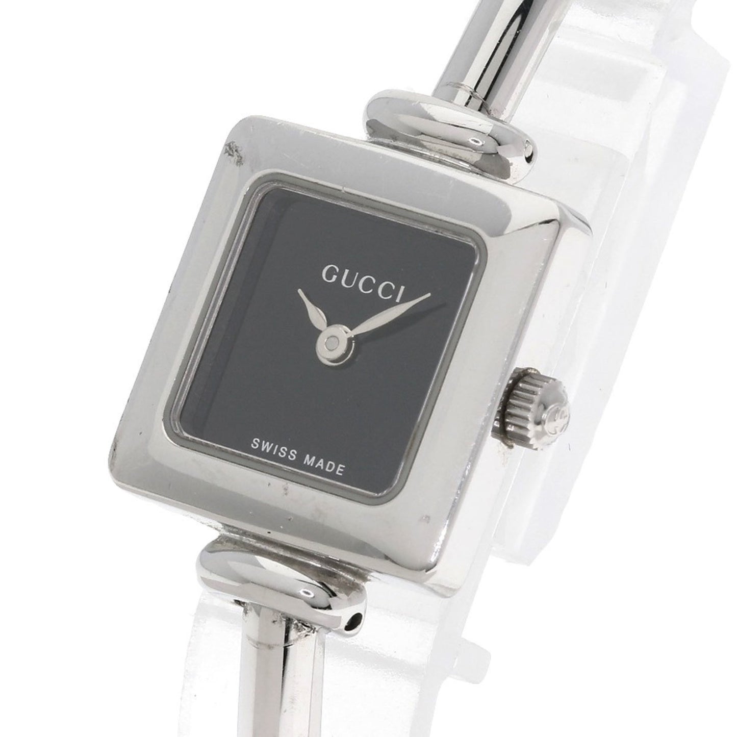 Gucci 1900L Square Face Watch Stainless Steel/Ss